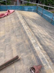 さいたま市岩槻区の屋根修理　カバー工法・雨樋修理